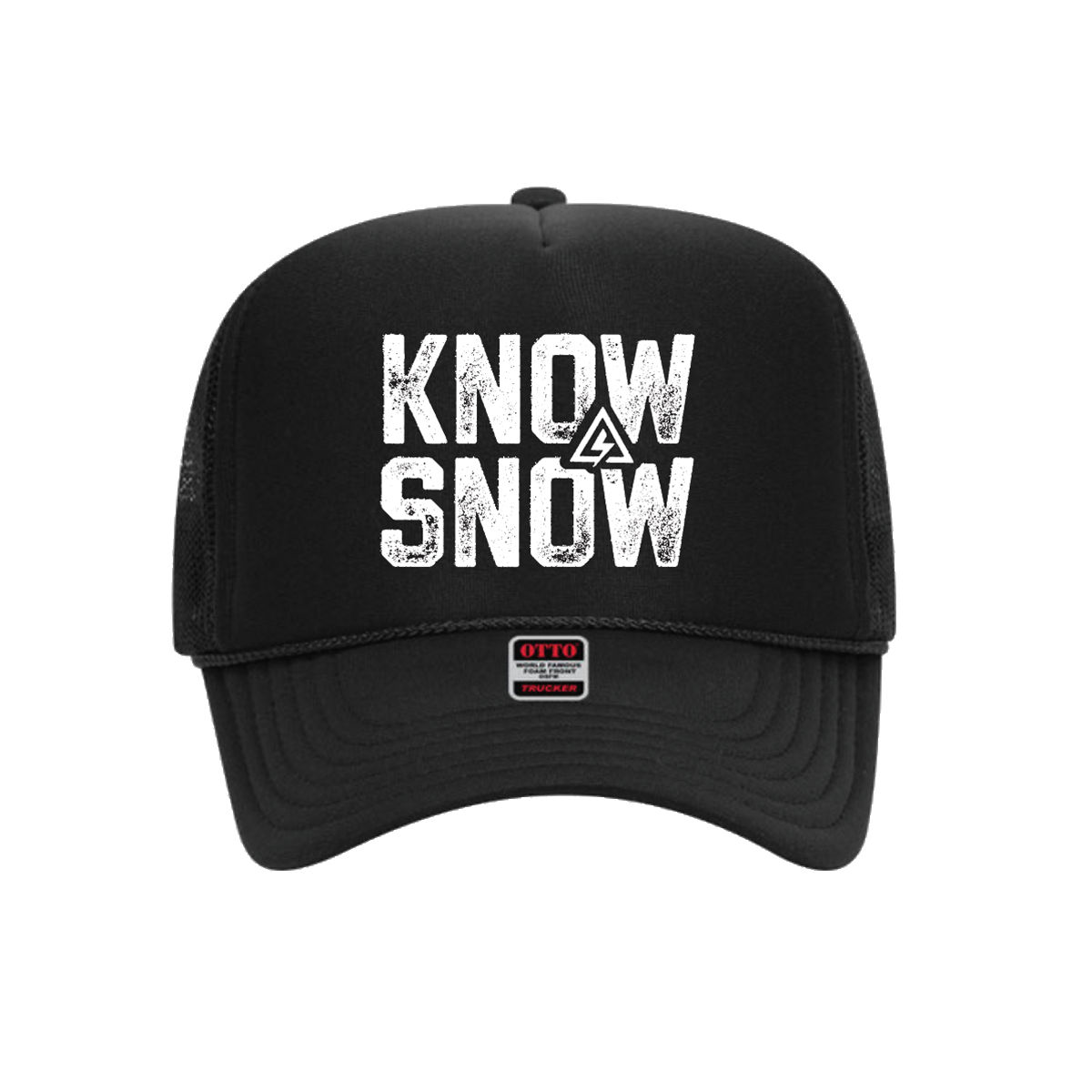 KNOW SNOW Foam Trucker Hat