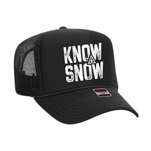 KNOW SNOW Foam Trucker Hat