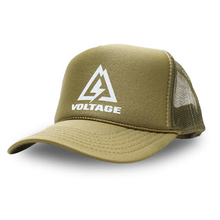 Mountain Volt Trucker Hat - Army Green