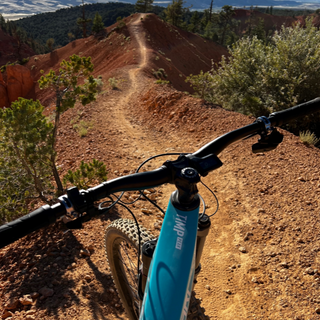 mountain bike trail Bryce canyon