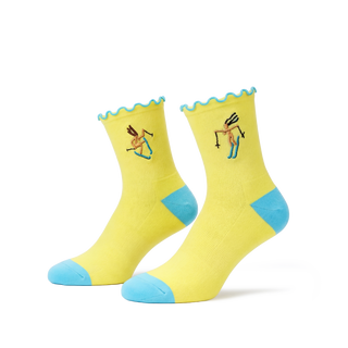 Cheeky Alpini Frilly KOM w/ Embroidery