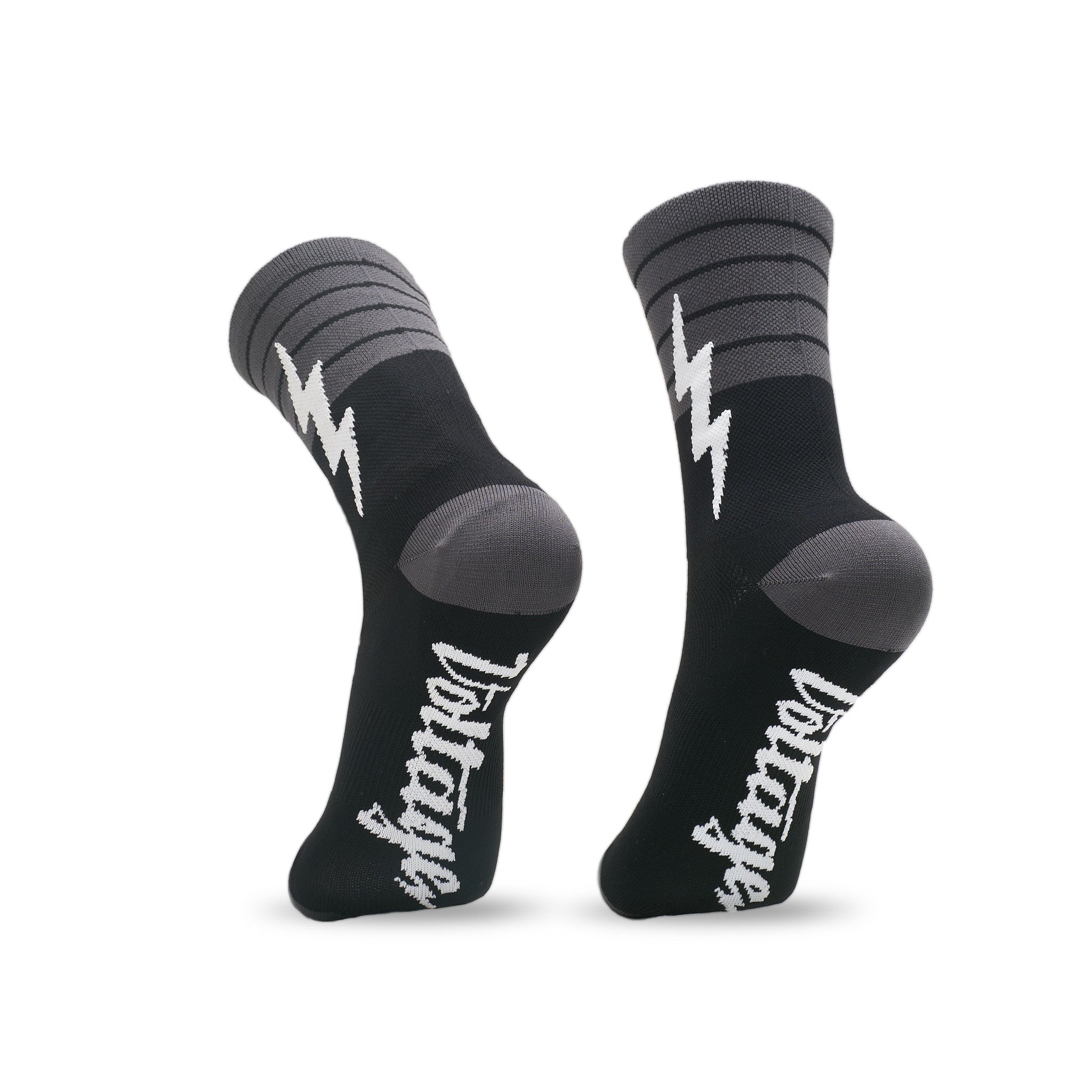 KOM Socks - Five Stripe – VOLTAGE LTD